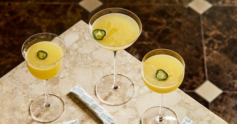 Mocktail Getränk auf Tisch